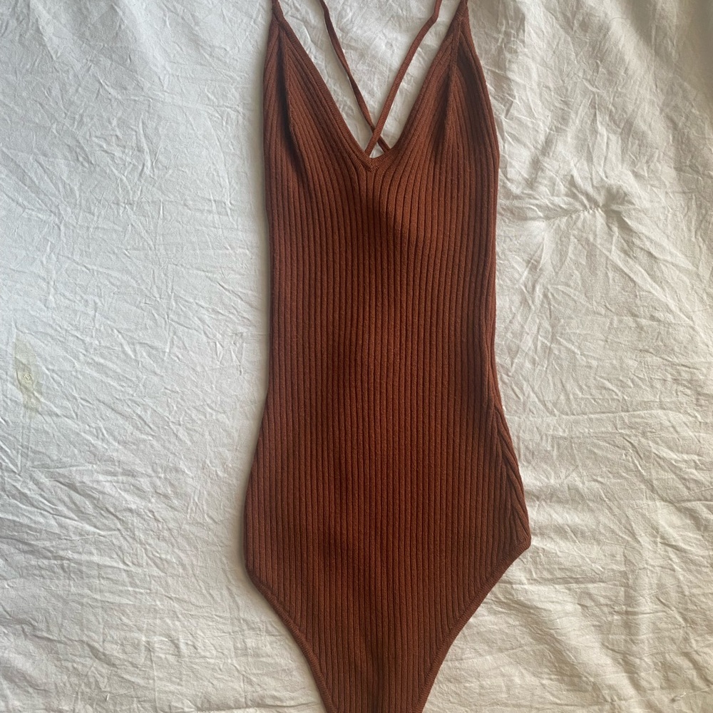 Abercrombie Ribbed Bodysuit